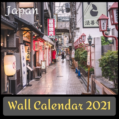 Paperback Japan Wall Calendar 2021 Book