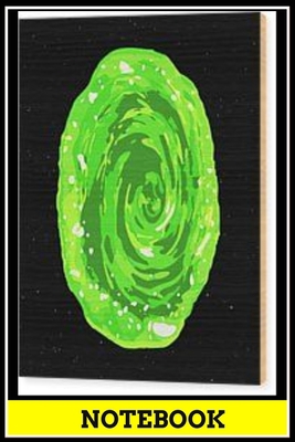 Rich and Morty notebook - best gift for Rich and Morty lovers: 6x9 inch, 120 pages, blank line, notepad, journal, Rich and Morty notebook, Rich and Morty office supplies