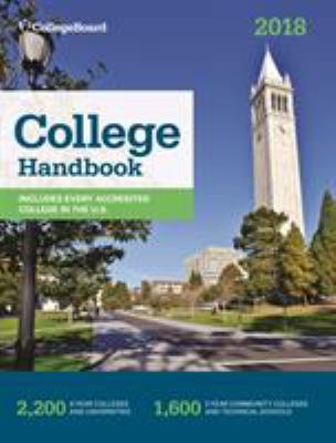 College Handbook 2018 145730922X Book Cover
