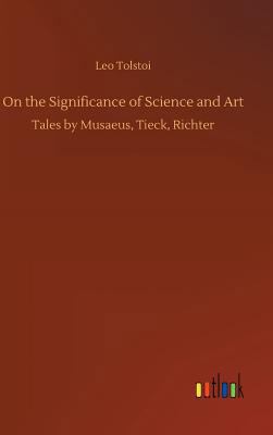 On the Significance of Science and Art 3732632636 Book Cover
