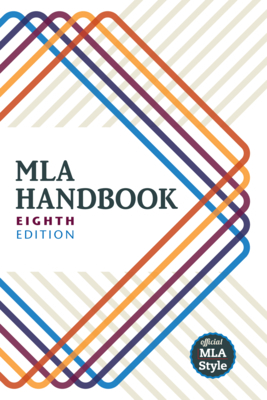 MLA Handbook [Large Print] 1603292632 Book Cover