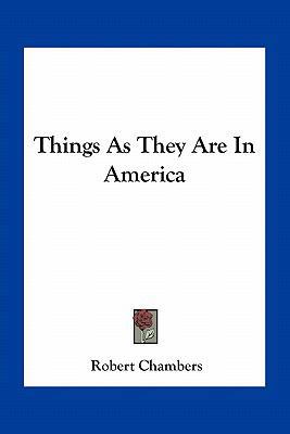 Things As They Are In America 1163791784 Book Cover