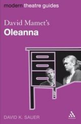 David Mamet's Oleanna 0826496458 Book Cover