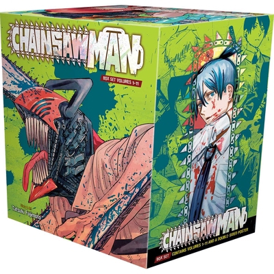 Chainsaw Man Box Set: Includes Volumes 1-11 1974741427 Book Cover