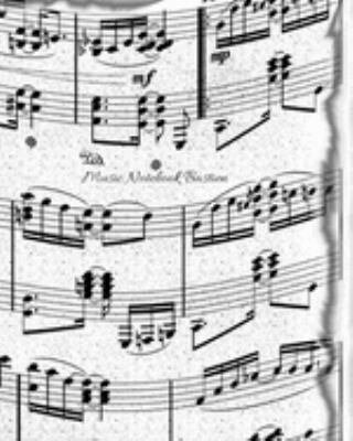 Paperback Music Notebook Bastien: Blank Manuscript For Students/Composer/Piano/Guitar/Violin Book