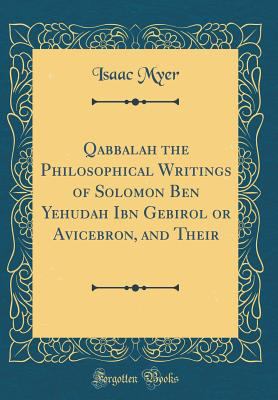 Qabbalah the Philosophical Writings of Solomon ... 1527979962 Book Cover