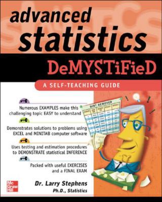 Advanced Statistics Demystified 0071432426 Book Cover