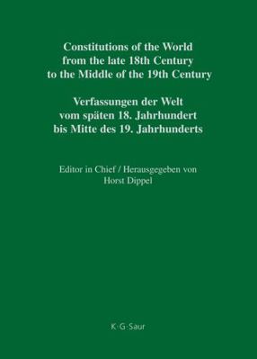 Constitutional Documents of Chile 1811 – 1833 3598356935 Book Cover