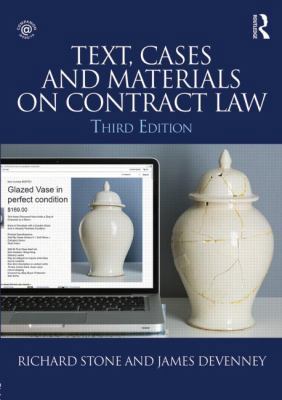 Text, Cases and Materials on Contract Law 0415816238 Book Cover