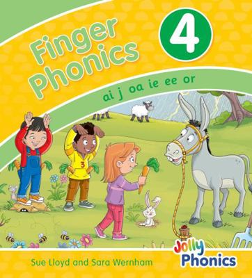 Finger Phonics Book 4: in Precursive Letters (B... 1844146464 Book Cover