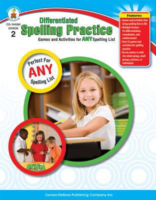 Differentiated Spelling Practice, Grade 2: Game... 1604181370 Book Cover