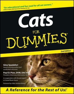 Cats for Dummies B00576QOHU Book Cover