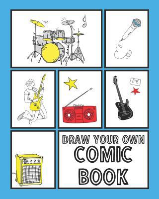 Draw Your Own Comic Book: Comic Book Template G... 1074561139 Book Cover