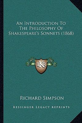 An Introduction To The Philosophy Of Shakespear... 1165891921 Book Cover