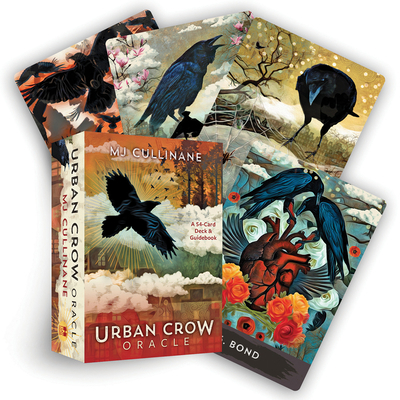 Urban Crow Oracle: A 54-Card Deck and Guidebook 1401969895 Book Cover