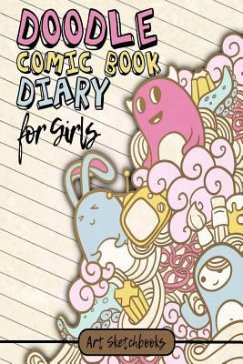 The Doodle Comic Book Diary for Girls 1540839001 Book Cover