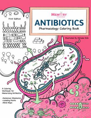 Paperback Antibiotics Pharmacology Coloring Book