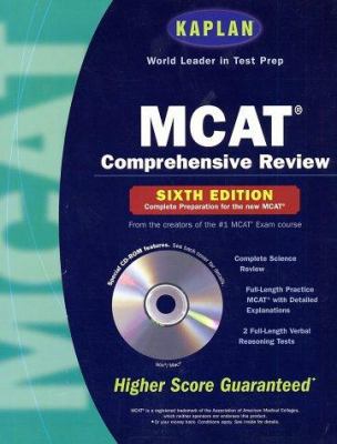 Kaplan MCAT Comprehensive Review 2002 0743230639 Book Cover