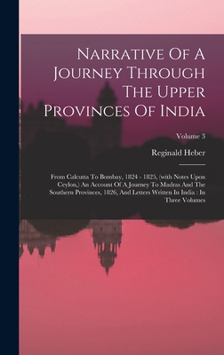 Narrative Of A Journey Through The Upper Provin... 1018745947 Book Cover