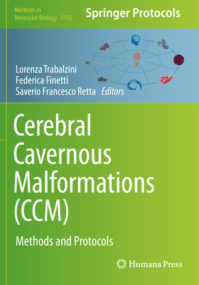 Cerebral Cavernous Malformations (CCM): Methods... 1071606425 Book Cover
