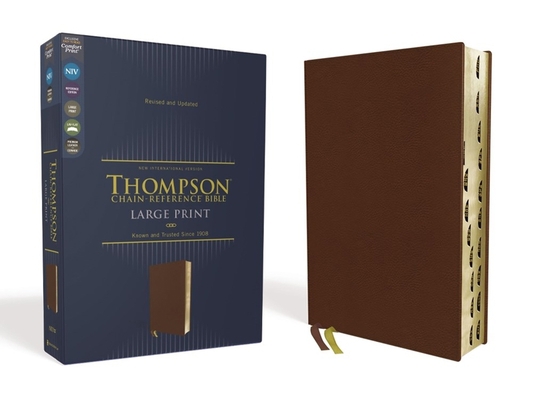 Niv, Thompson Chain-Reference Bible, Large Prin... 0310459796 Book Cover