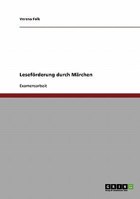 Leseförderung durch Märchen [German] 3638707423 Book Cover