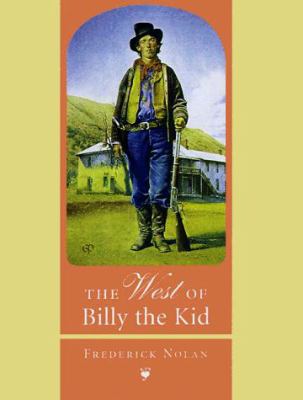 The West of Billy the Kid 0806130822 Book Cover