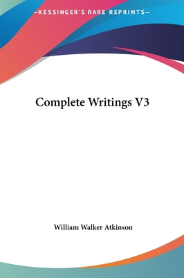 Complete Writings V3 1161499709 Book Cover