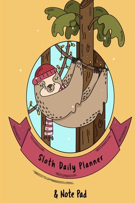 Sloth Daily Planner & Note Pad: 2020 to 2022 We... 334703175X Book Cover