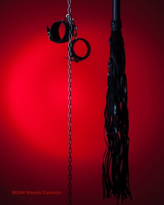BDSM Weekly Calendar: A weekly, undated calendar for any master and sub/slave combination / Keep track of your sub's/slave's trainings, achievements, punishments and play scenes B084P8592G Book Cover
