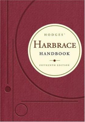 Hodges’ Harbrace Handbook (with InfoTrac) 083840345X Book Cover