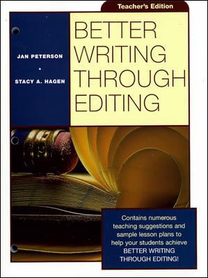 Better Writing Through Editing 0070498865 Book Cover