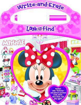 Write-and-Erase Look and Find® Disney Minnie: P... 1450879187 Book Cover