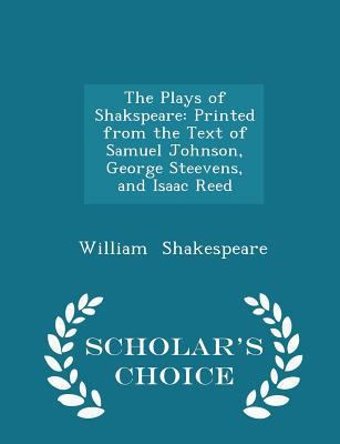 The Plays of Shakspeare: Printed from the Text ... 1298266882 Book Cover