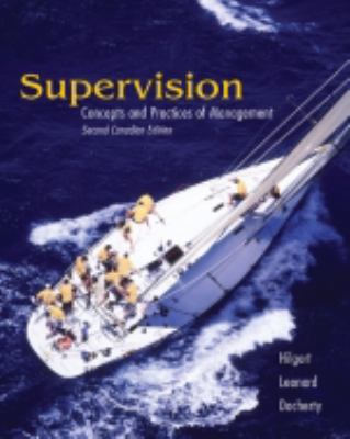 CDN ED Supervision: Concepts & Practices of Man... 0176406034 Book Cover