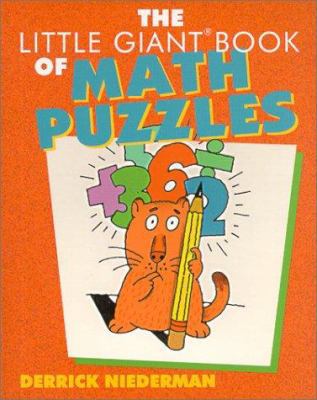 The Little Giant(r) Book of Math Puzzles 0806965657 Book Cover