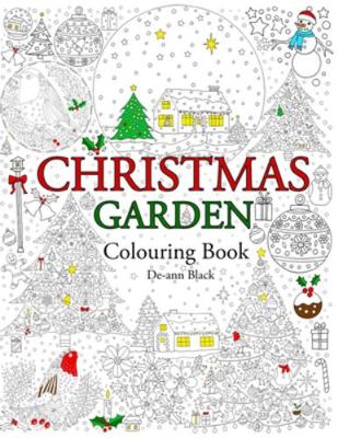 Christmas Garden: Colouring Book 1908072970 Book Cover