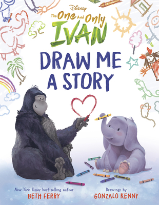 Disney the One and Only Ivan: Draw Me a Story 1368060242 Book Cover