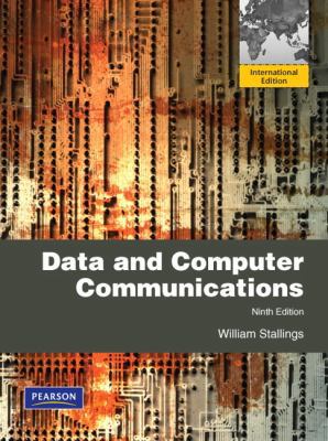 Data and Computer Communications 0132172178 Book Cover