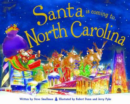 Santa Is Coming to North Carolina 1492606820 Book Cover