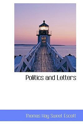 Politics and Letters 1103381970 Book Cover