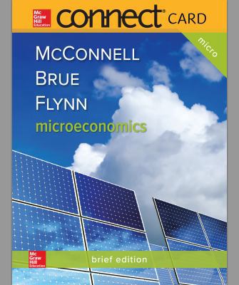 Connect Access Card for Microeconomics, Brief E... 1260325024 Book Cover