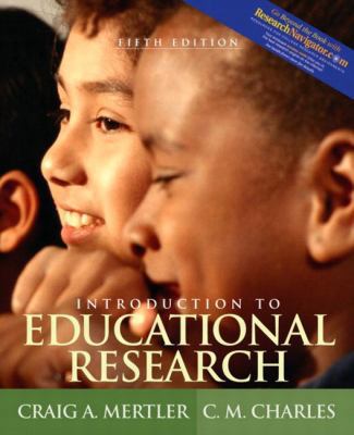 Introduction to Educational Research 0205414125 Book Cover