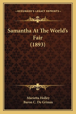 Samantha At The World's Fair (1893) 1163993468 Book Cover