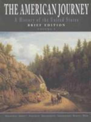 American Journey: A History of the United State... 013656562X Book Cover