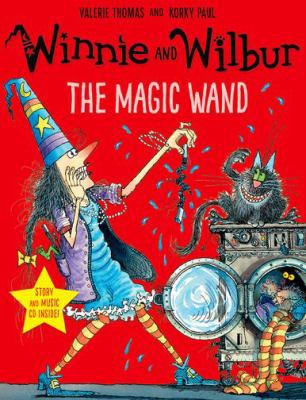 Winnie and Wilbur: The Magic Wand (Paperback & CD) 0192749196 Book Cover