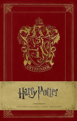 Harry Potter Gryffindor Hardcover Ruled Journal 1608875601 Book Cover