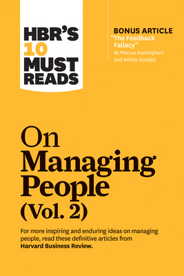 Hbr's 10 Must Reads on Managing People, Vol. 2 ... 1633699137 Book Cover