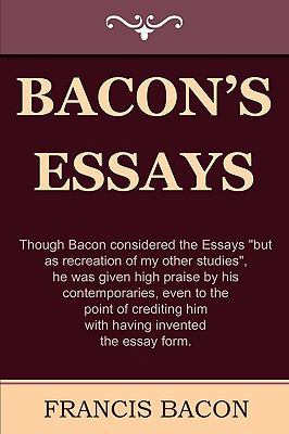 Bacon's Essays 1604441577 Book Cover