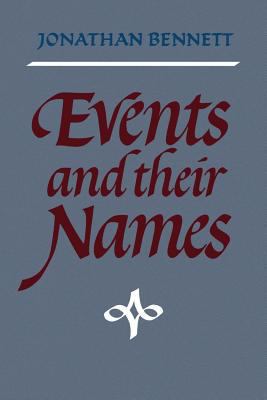 Events and Their Names 0198248415 Book Cover